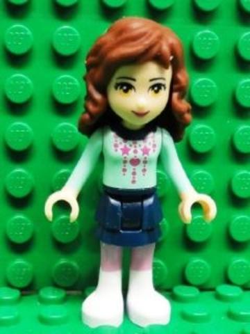 LEGO® Minifigurák frnd030 - Olivia mentaszínű felsőben