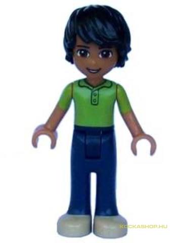LEGO® Minifigurák FRND043 - Friends Matthew figura, kék alsó zöld fölső