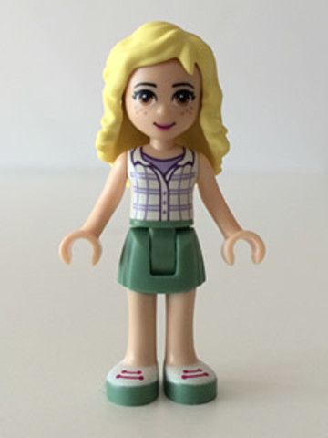 LEGO® Minifigurák frnd086 - Naya, Homokzöld Szoknyával