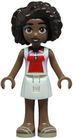LEGO® Minifigurák frnd0891 - Aliya fehér szoknyában