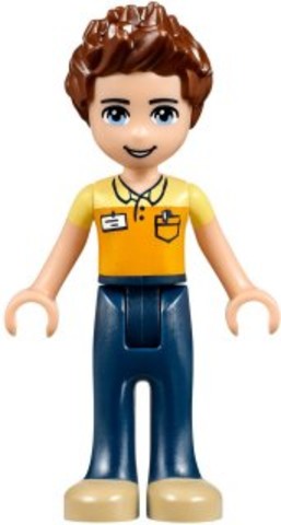LEGO® Minifigurák frnd138 - Daniel, Kék Nadrágban, Narancssárga/világossárga Felsőben