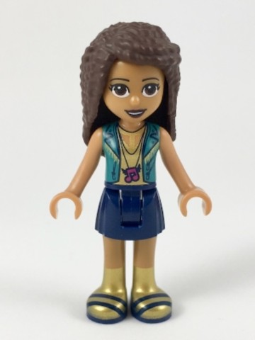 LEGO® Minifigurák frnd292 - Andrea, Sötétkék Szoknyában