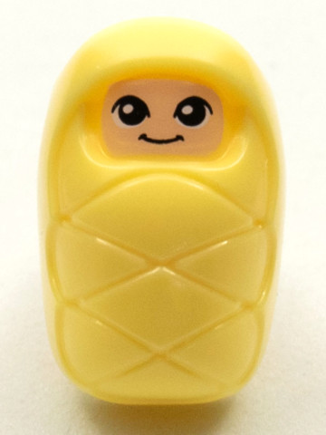 LEGO® Minifigurák frnd430 - Baby / Infant - with Stud Holder on Back with Smiling Face and Large Eyes Pattern (Baby Sophie)