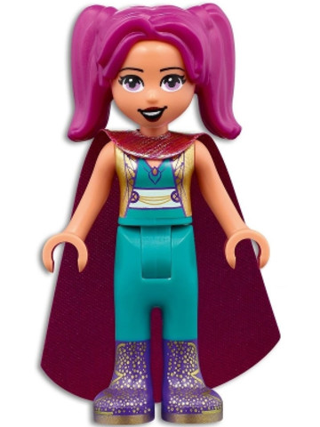 LEGO® Minifigurák frnd466 - Friends Camila - Dark Turquoise Trousers, Dark Purple Boots