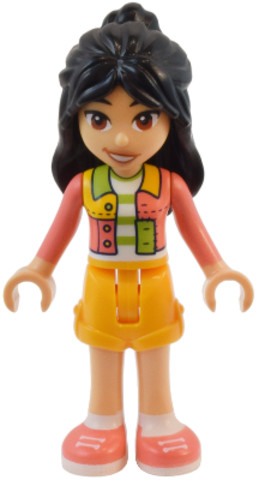 LEGO® Minifigurák frnd717 - Liann - korall színű kabátban