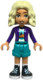 LEGO® Minifigurák frnd738 - Friends Nova - Sötétlila felső, Fehér póló, Sötét türkiz rövidnadrág