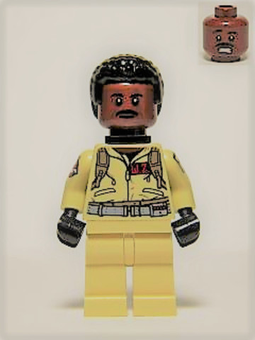 LEGO® Minifigurák gb014b - Dr. Vinston Zeddemore (hátizsák nélkül)