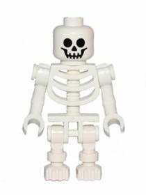Fehér csontváz minifigura