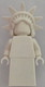 LEGO® Minifigurák gen197 - Lady Liberty (Monokróm)