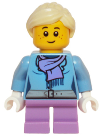 LEGO® Minifigurák hol066 - Kislány - Téli Ruhában