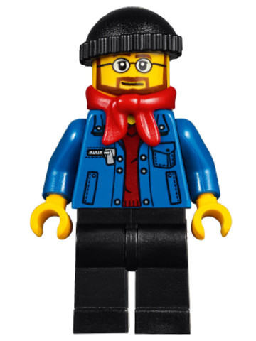 LEGO® Minifigurák hol090 - Téli szüneti buszsofőr 