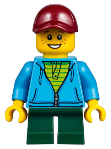LEGO® Minifigurák hol093 - Winter Holiday Train Station Child