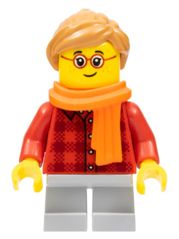 LEGO® Minifigurák hol117 - Lány sállal