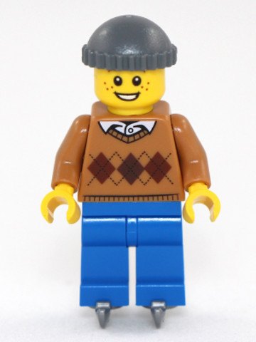 LEGO® Minifigurák hol118 - Fiú jégkorcsolyával
