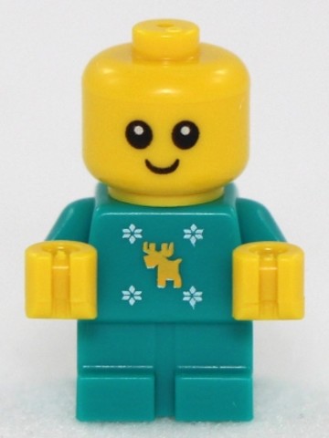 LEGO® Minifigurák hol121 - Baba - Türkiz felsővel