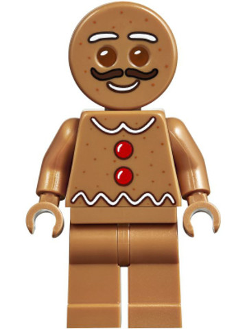 LEGO® Minifigurák hol169 - Gingerbread Man - Moustache