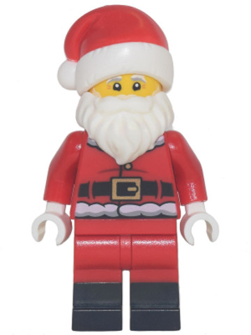 LEGO® Minifigurák hol253 - Santa - Red Fur Lined Jacket with Button