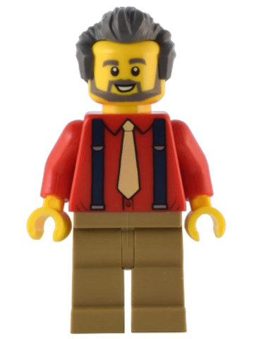 LEGO® Minifigurák hol290 - H. Jollie's Music Store Owner
