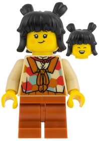 LEGO® Minifigurák hol426 - Lány bézs mellényben