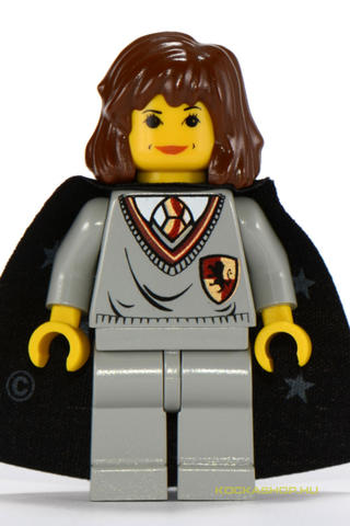 LEGO® Minifigurák HP002 - Hermione minfifigura Gryffindor egyenruhában