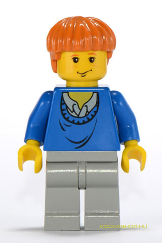 LEGO® Minifigurák hp006 - Ron Weasley minifigura kék felsőben