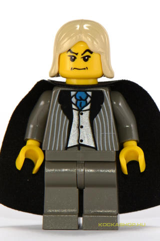 LEGO® Minifigurák hp018 - Lucius Malfoy - Sötétszürke öltöny, Sötétszürke nadrág