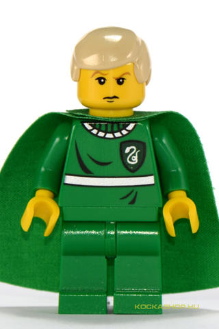 LEGO® Minifigurák HP020 - Draco Malfoy zöld quidditch ruhában