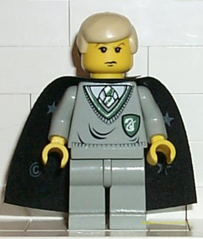 LEGO® Minifigurák hp040 - Draco Malfoy minifigura fekete köpennyel