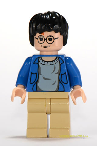 LEGO® Minifigurák hp059 - Harry Potter kék pólóban