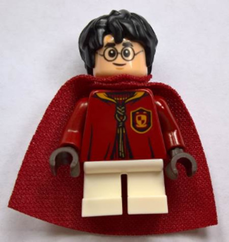 LEGO® Minifigurák hp138 - Harry Potter Piros Kviddics Ruhában és Köpenyben