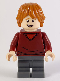 Ron Weasly Sötétvörös pulóver sötét kékesszürke nadrág