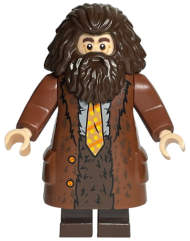 LEGO® Minifigurák hp200 - Rubeus Hagrid - Reddish Brown Topcoat with Buttons