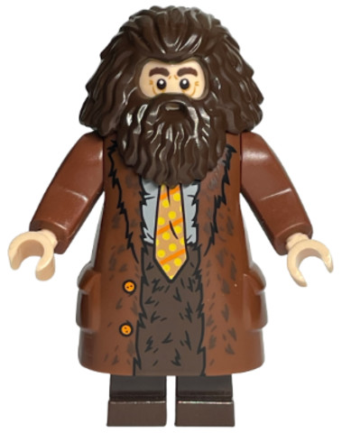 LEGO® Minifigurák hp200 - Rubeus Hagrid - Vörösbarna kabát gombokkal