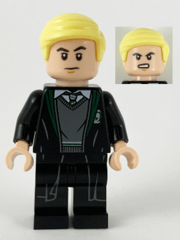 LEGO® Minifigurák hp229 - Draco Malfoy - Slytherin Sweater and Black Robe