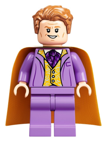 LEGO® Minifigurák hp243 - Gilderoy Lockhart - Medium Lavender Torso and Legs