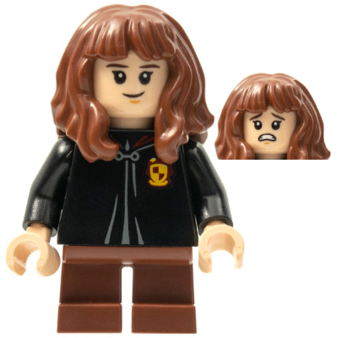 LEGO® Minifigurák hp253 - Hermione Granger - Black Torso Gryffindor Robe