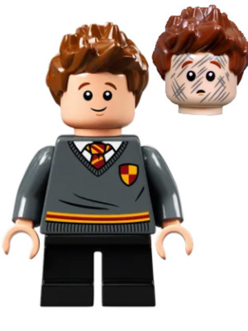 LEGO® Minifigurák hp268 - Seamus Finnigan - Griffendéles pulóver címerrel, Fekete nadrág