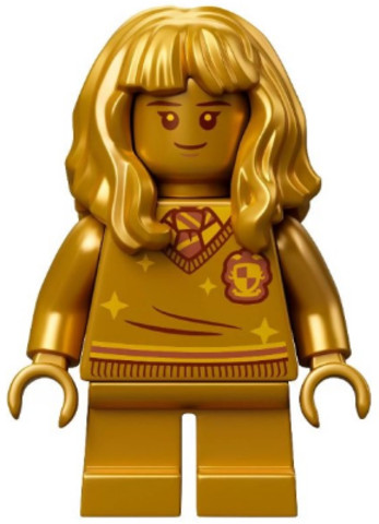 LEGO® Minifigurák hp276 - Hermione Granger - 20th Anniversary Pearl Gold