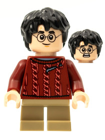 Harry Potter - Sötétpiros szakadt pulóver