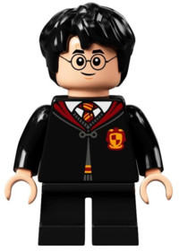 Harry Potter - Gryffindor Robe, Sweater, Shirt and Tie, Black Short Legs