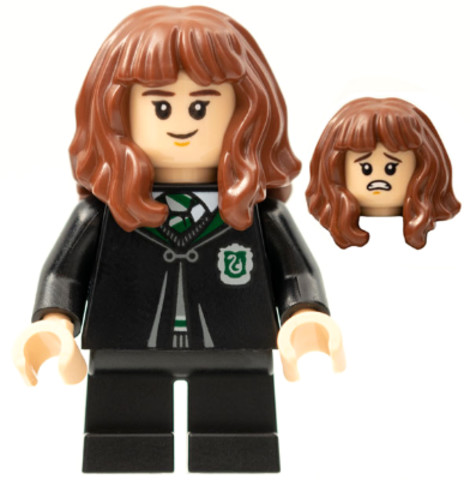 LEGO® Minifigurák hp286 - Hermione Granger - Slytherin Robe