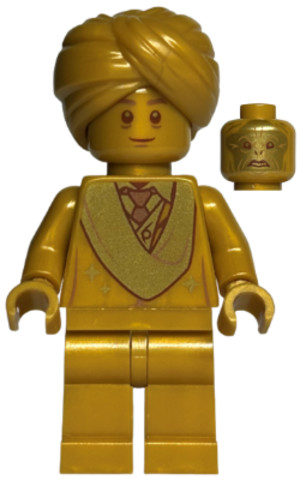 LEGO® Minifigurák hp295 - Professor Quirinus Quirrell - 20th Anniversary Pearl Gold