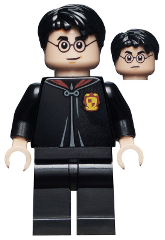 LEGO® Minifigurák hp300 - Harry Potter - Griffendél köpeny, Fekete nadrág