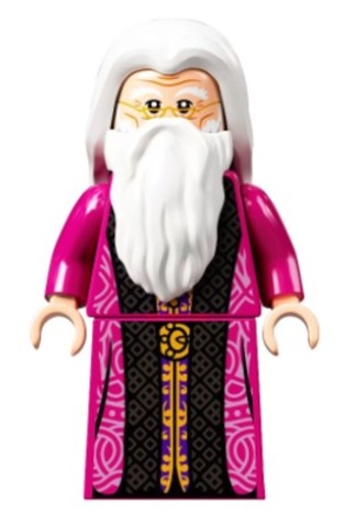 LEGO® Minifigurák hp303 - Albus Dumbledore - Rózsaszín köntös