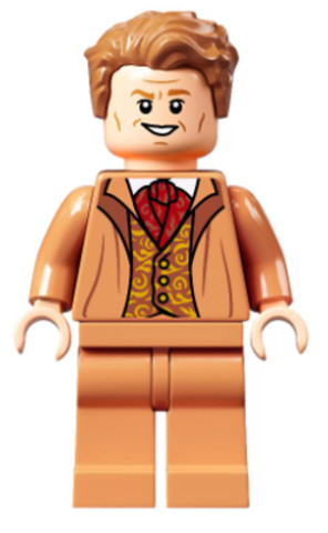 LEGO® Minifigurák hp309 - Professor Gilderoy Lockhart - Nougat Torso and Legs