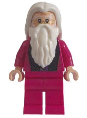LEGO® Minifigurák hp350 - Albus Dumbledore - magenta köntösben