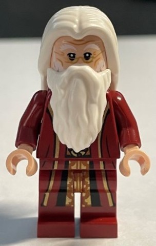 LEGO® Minifigurák hp354 - Albus Dumbledore, Dark Red Robe, White Hair