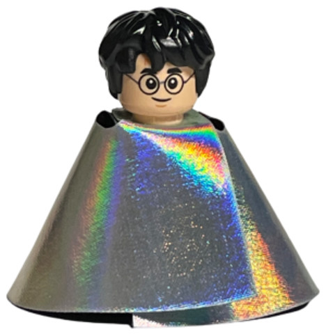 LEGO® Minifigurák hp366 - Harry Potter - Gryffindor Robe Open, Sweater, Shirt and Tie, Black Short Legs, Invisibility Cloak