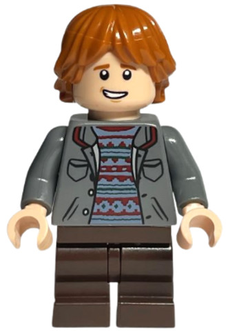 LEGO® Minifigurák hp382 - Ron Weasley - Dark Bluish Gray Jacket