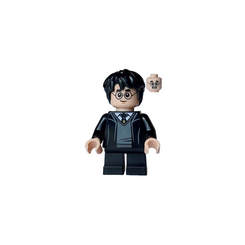 LEGO® Minifigurák hp470 - Harry Potter - Roxfort köntös, Fekete nyakkendő